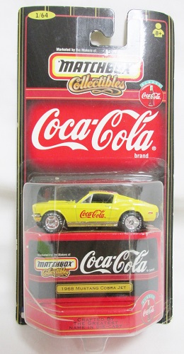 Matchbox Collectibles/Coke - 1968 Ford Mustang Cobra Jet<br>Click on picture for full description